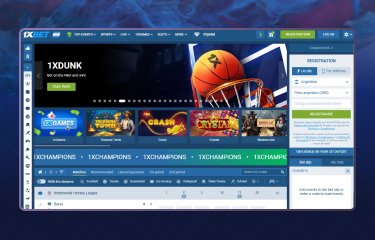 Instrucciones sobre cómo depositar fondos en su cuenta 1xBet Argentina paso 1